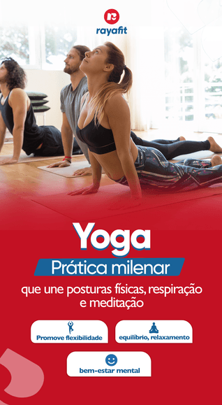 Aula de Yoga na Rayafit