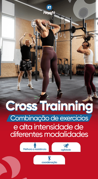 Aula de Cross Training na Rayafit