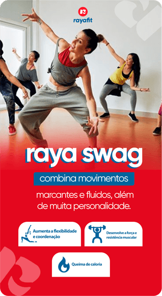 Aula Raya Swag, dança e movimentos fluidos