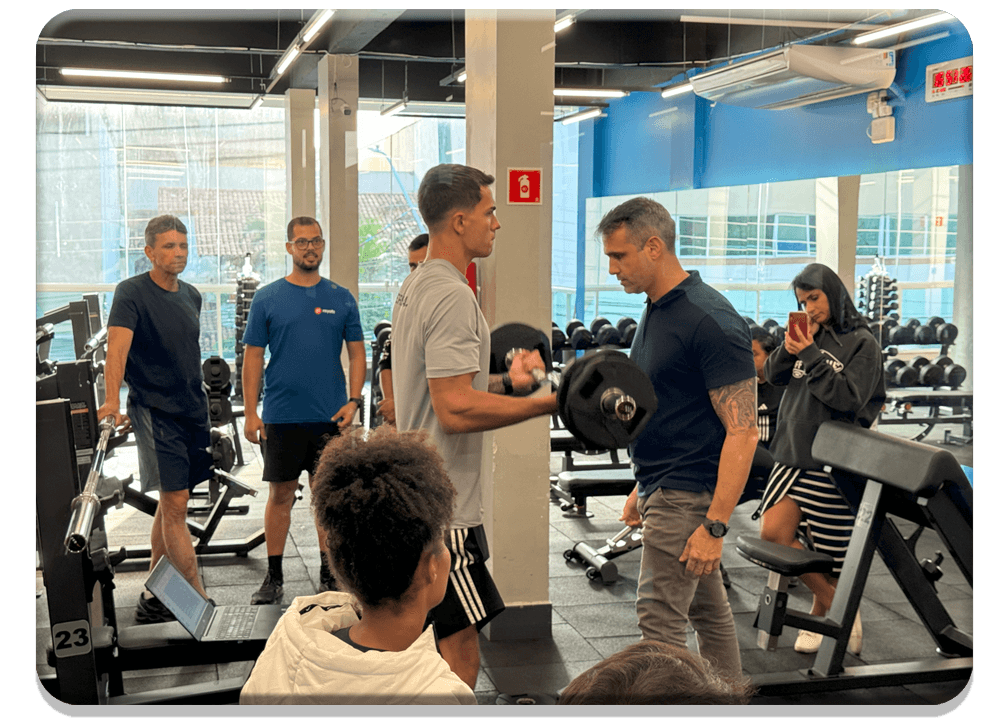 Ambiente da academia Rayafit 1