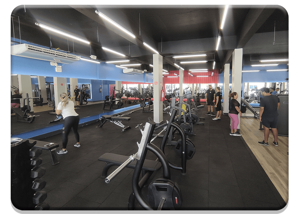 Ambiente da academia Rayafit 2